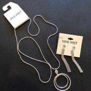 New necklace/earring set Nine West